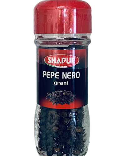 VASETTI VETRO PEPE NERO GRANI