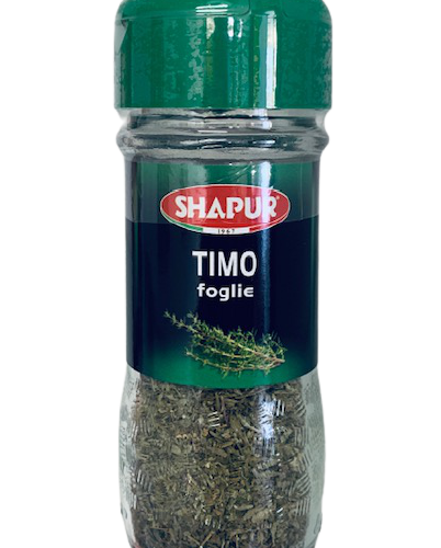 VASETTI VETRO TIMO FOGLIE